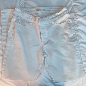 Old navy white super skinny jean